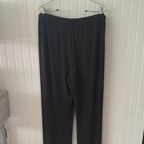 Like New! Chico’s Travelers Dark Brown Pull Up Pants sz 16 - Picture 8 of 10